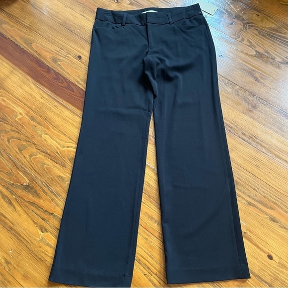 Michael Kors Women Black Slacks Pants Straight Leg Business Career 6P NWT - Picture 5 of 10